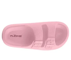 Women's Flexus Bubbles Waterproof Platform Slides