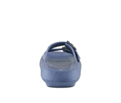 Women's Flexus Bubbles Waterproof Platform Slides