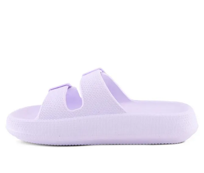 Women's Flexus Bubbles Waterproof Platform Slides