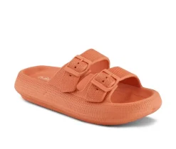 Women's Flexus Bubbles Waterproof Platform Slides