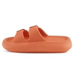 Women's Flexus Bubbles Waterproof Platform Slides