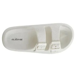 Women's Flexus Bubbles Waterproof Platform Slides