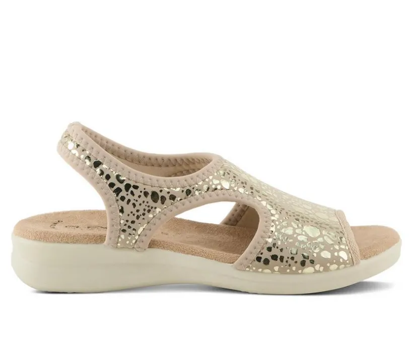 Women's Flexus Nyaman-Crackle Sandals