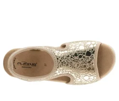 Women's Flexus Nyaman-Crackle Sandals
