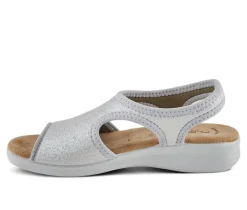 Women's Flexus Nyaman-Pindott Wedge Sandals