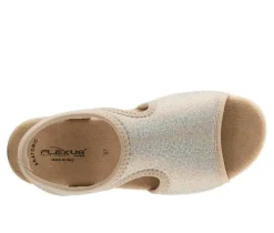 Women's Flexus Nyaman-Pindott Wedge Sandals