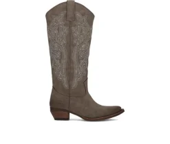 Women's Frye & Co. Irlene Tall Deco Stitch Western Boots