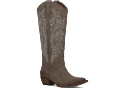 Women's Frye & Co. Irlene Tall Deco Stitch Western Boots
