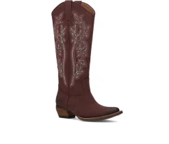 Women's Frye & Co. Irlene Tall Deco Stitch Western Boots