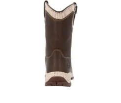 Women's Georgia Boot Eagle Trail Pull On Work Boots
