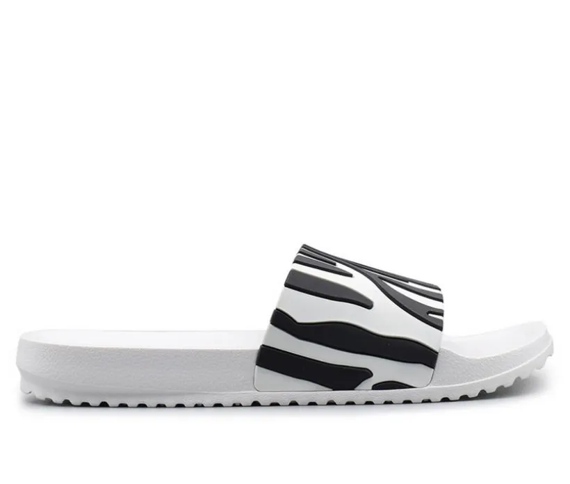 Women's Henry Ferrara Zebra Slides