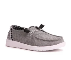 Women's HEYDUDE Wendy Chambray Casual Shoes