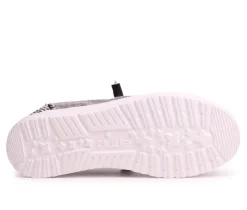 Women's HEYDUDE Wendy Chambray Casual Shoes