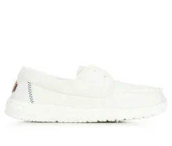 Women's HEYDUDE Wendy Cru Stretch Canvas Boat Shoes