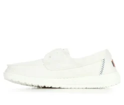 Women's HEYDUDE Wendy Cru Stretch Canvas Boat Shoes