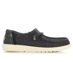 Women's HEYDUDE Wendy Frayed Canvas