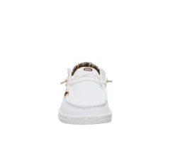 Women's HEYDUDE Wendy Textured Knit Grey/Multi Boat Shoes