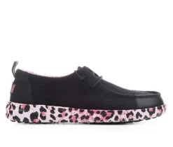 Women's HEYDUDE Wendy Work CE Leopard Slip Resistant Shoes