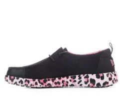 Women's HEYDUDE Wendy Work CE Leopard Slip Resistant Shoes