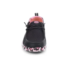 Women's HEYDUDE Wendy Work CE Leopard Slip Resistant Shoes