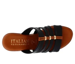 Women's Italian Shoemakers Clover Wedges