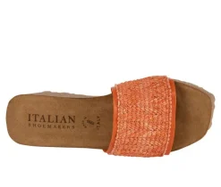 Women's Italian Shoemakers Ibbie Wedge Sandals
