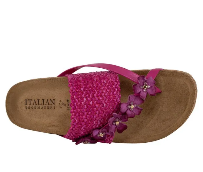 Women's Italian Shoemakers Patrisha Footbed Sandals