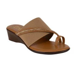 Women's Italian Shoemakers Sianni Wedge Flip-Flops