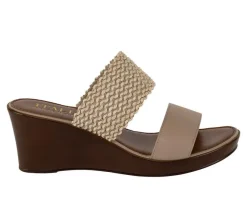 Women's Italian Shoemakers Yamari Platform Wedge Sandals
