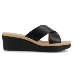 Women's Journee Collection Biara Wedge Sandals