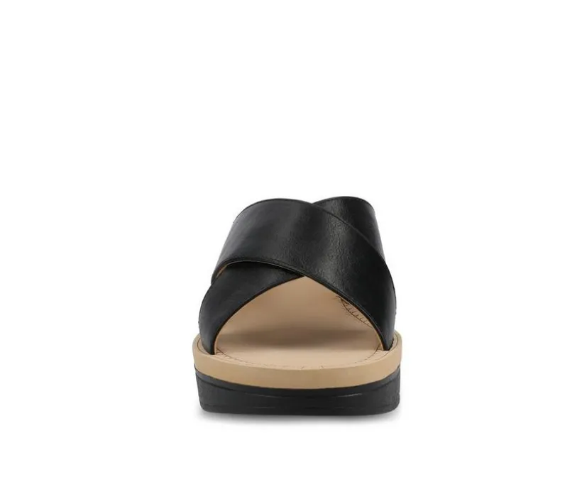 Women's Journee Collection Biara Wedge Sandals