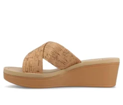 Women's Journee Collection Biara Wedge Sandals