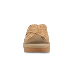 Women's Journee Collection Biara Wedge Sandals