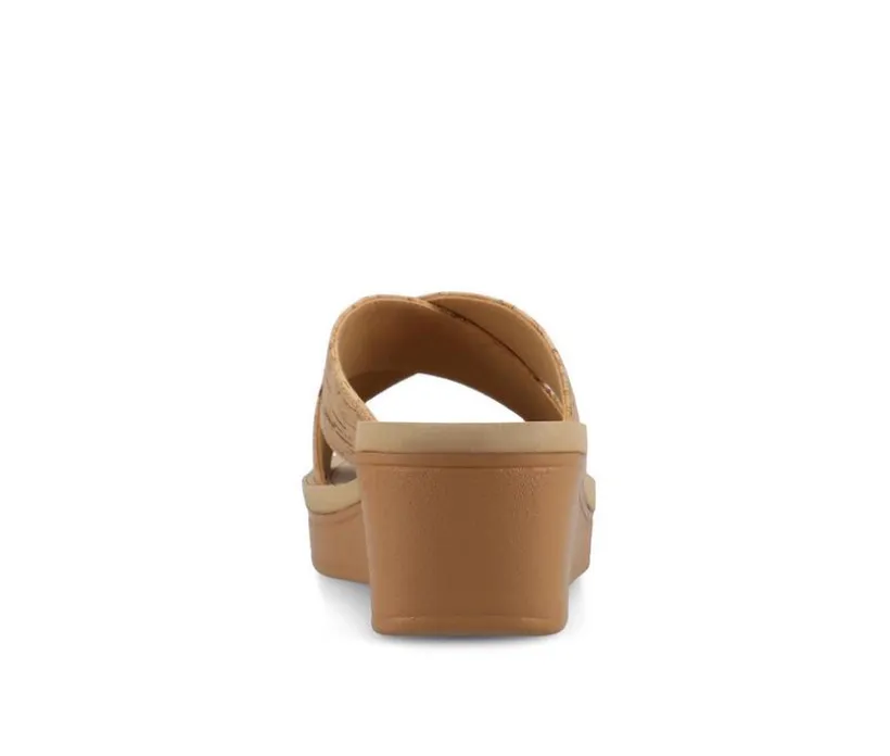 Women's Journee Collection Biara Wedge Sandals