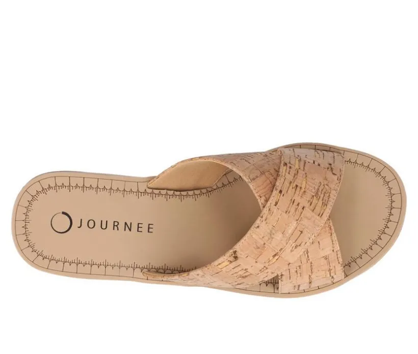 Women's Journee Collection Biara Wedge Sandals