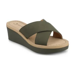 Women's Journee Collection Biara Wedge Sandals