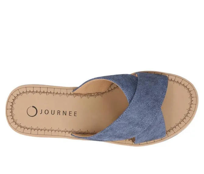 Women's Journee Collection Biara Wedge Sandals