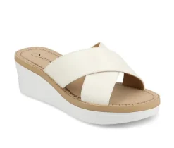 Women's Journee Collection Biara Wedge Sandals