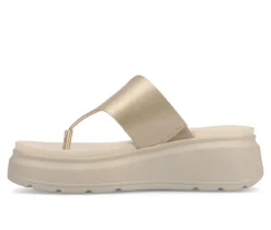Women's Journee Collection Carah Platform Flip-Flops