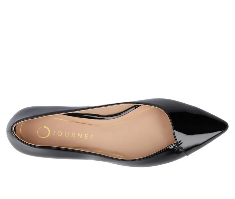 Women's Journee Collection Carah Platform Flip-Flops