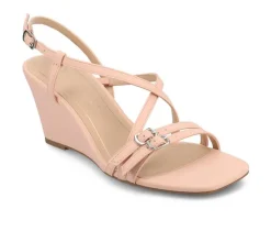 Women's Journee Collection Clementine Wedge Sandals