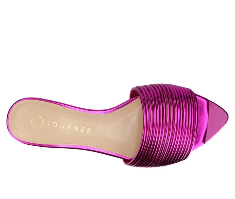 Women's Journee Collection Feather Sandals