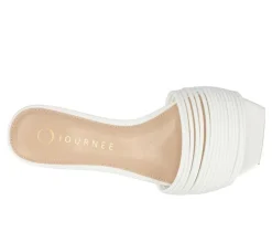 Women's Journee Collection Feather Sandals