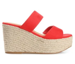 Women's Journee Collection Ilyana Espadrille Platform Wedge