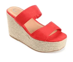 Women's Journee Collection Ilyana Espadrille Platform Wedge