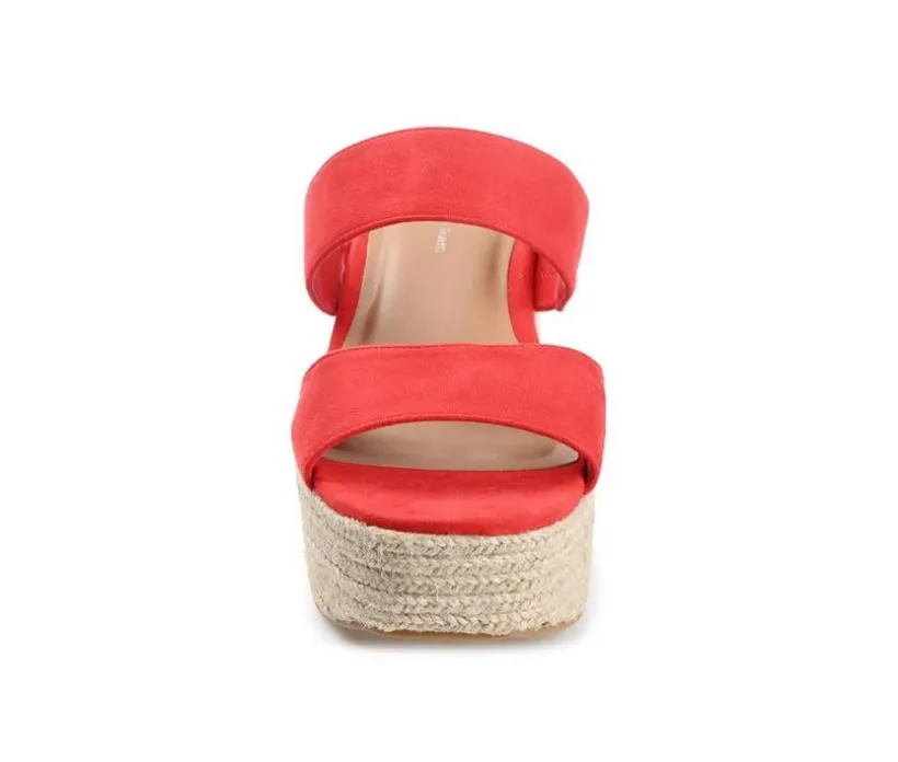 Women's Journee Collection Ilyana Espadrille Platform Wedge