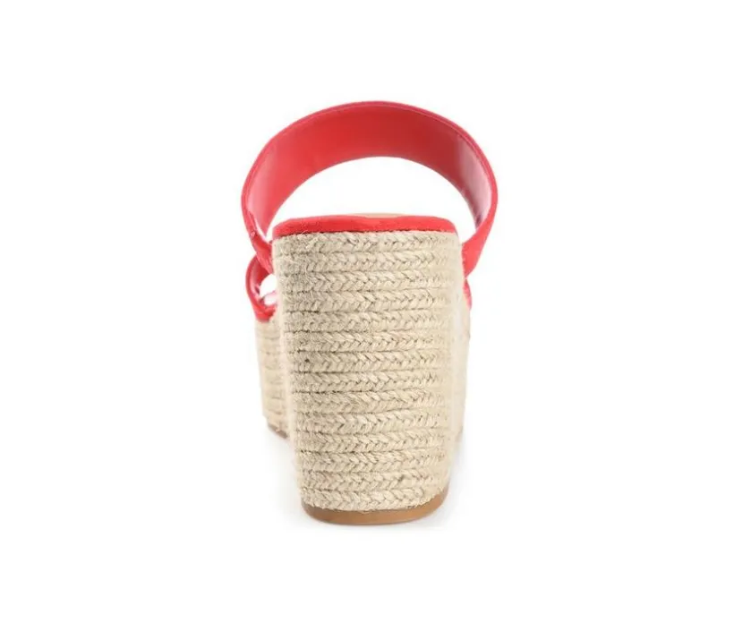 Women's Journee Collection Ilyana Espadrille Platform Wedge
