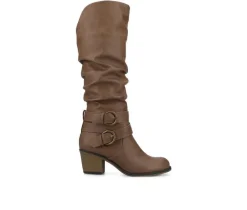 Women's Journee Collection Landree Wide Calf Knee High Boots