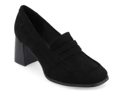 Women's Journee Collection Malleah Block Heel Loafers