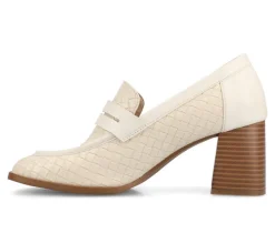 Women's Journee Collection Malleah Block Heel Loafers